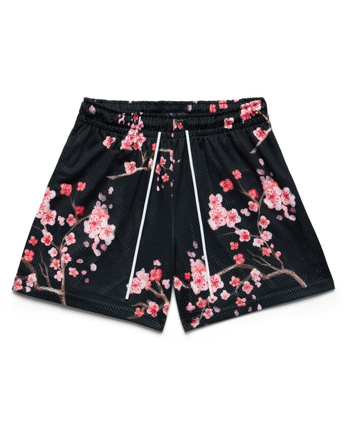 Short Sakura noir, vue de face